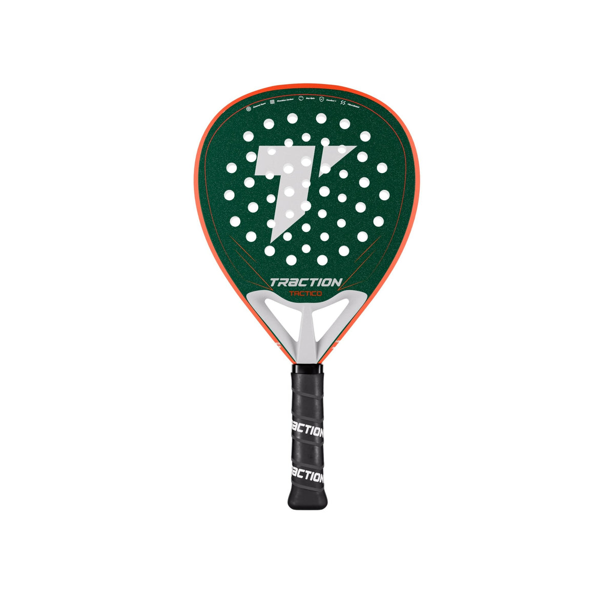 TACTICO - Teardrop Padel Racket - Traction