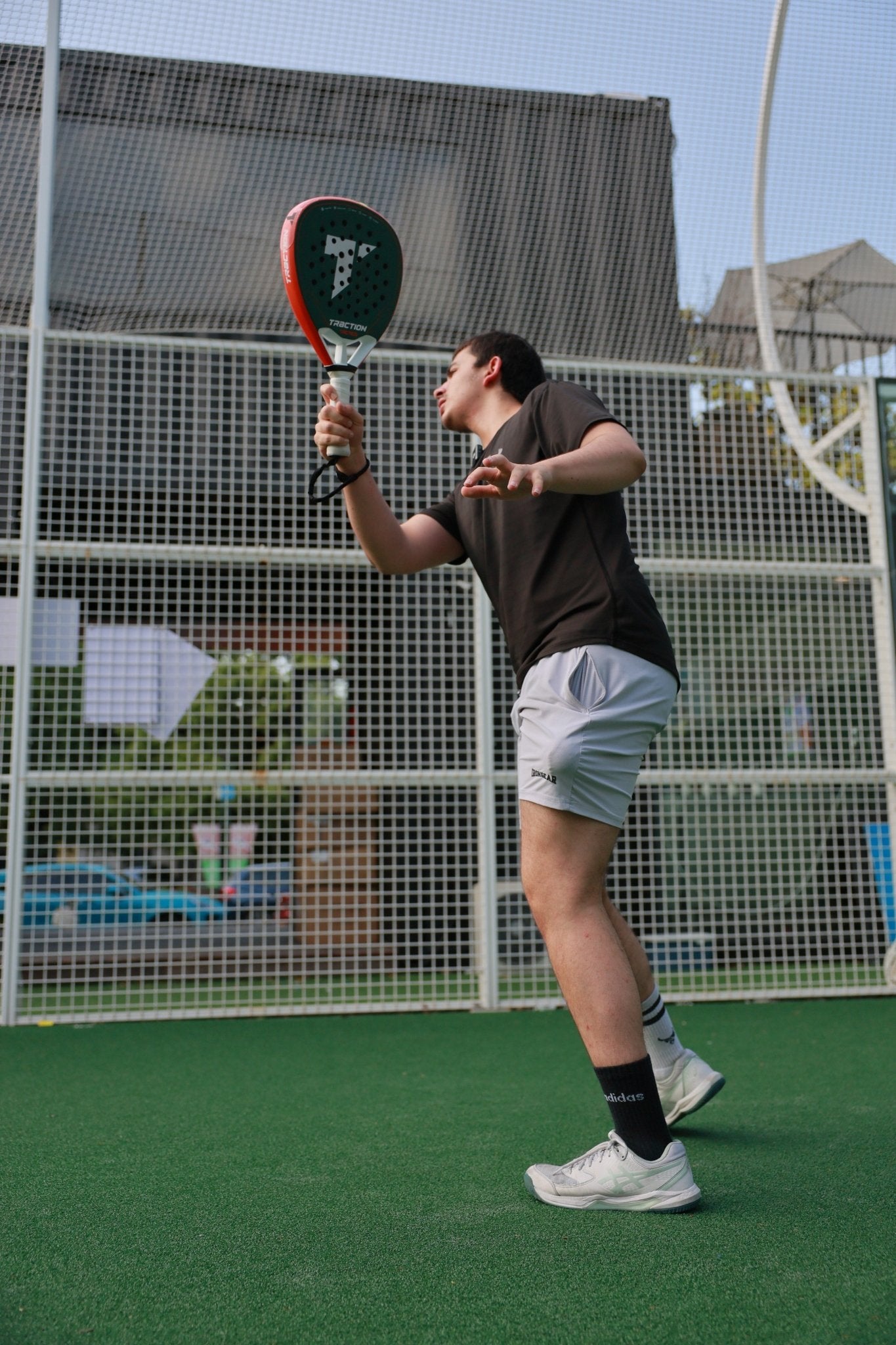 TACTICO - Teardrop Padel Racket - Traction