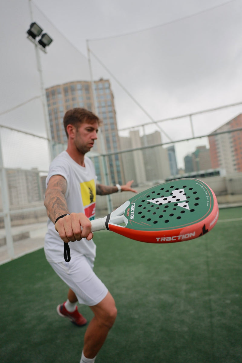 TACTICO - Teardrop Padel Racket - Traction